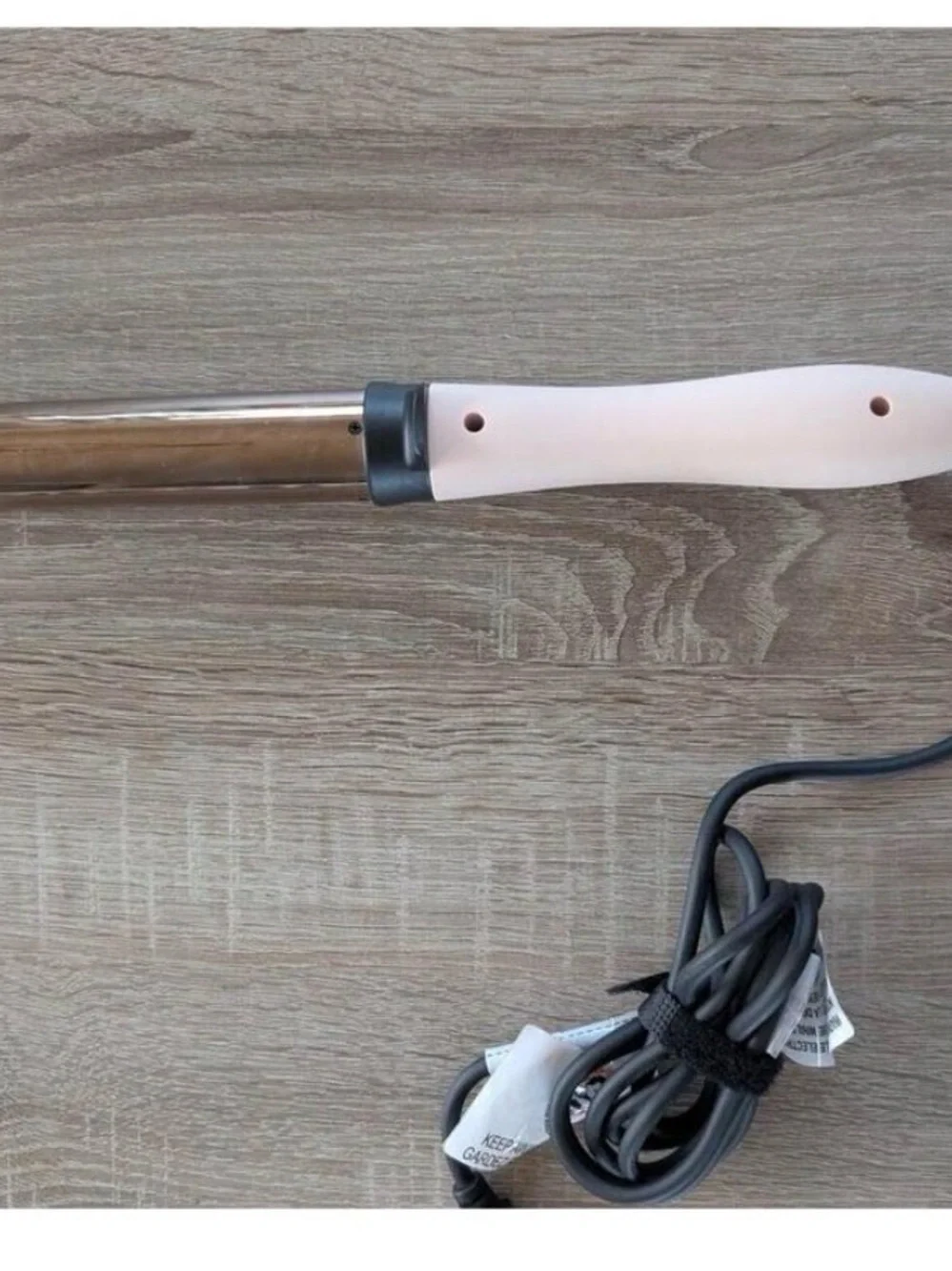 L'ange Curler Wand Rose Gold 1.2” Barrel